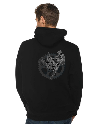Driven Ink (#15) – Limited Edition Hand-Drawn Hoodie